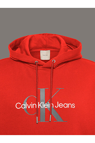 Calvin Klein Men's Ls Monologo Fleece Sweatshirt