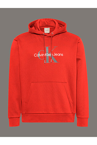 Calvin Klein Men's Ls Monologo Fleece Sweatshirt