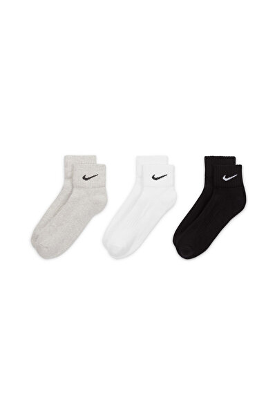 Nike U Nk V Cush Ankle Socks- 3P Value S