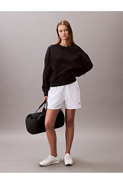 Calvin Klein Women's Logo Embroidery French Terry Sweatshirt