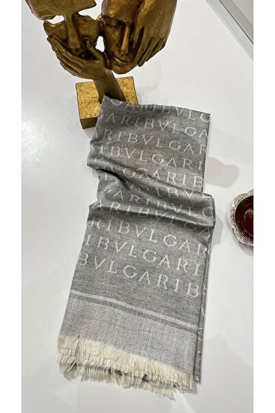 eminebaşaran Якісний односторонній шовковий шарф з вовни