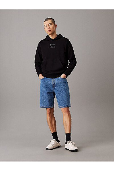 Calvin Klein Men's Raised Editorial Logo Sweatshirt