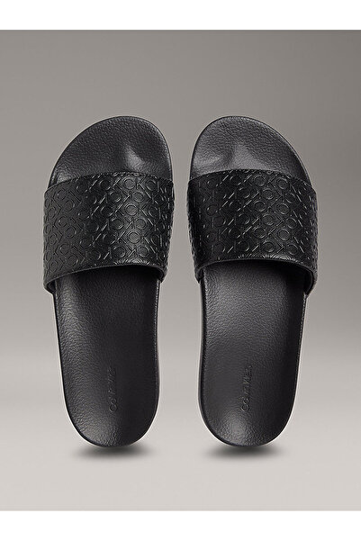Calvin Klein Men's Mono Beach Slippers