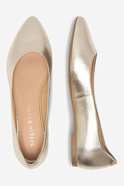 Sergio Bardi γυναικεία μπαλαρίνα 5905588432500 Χρυσό
