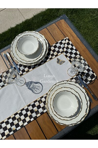 Lusso Gardenya Kelebekli Runner