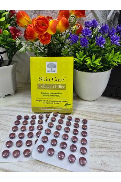 Skin1004 سكين كير مكمل غذائي كولاجين فيلر للعناية بالبشرة - 60 قرص