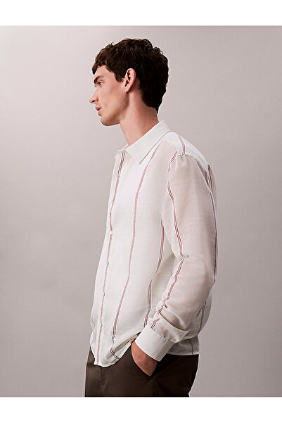 Calvin Klein Men's Cotton Nylon Relax Shirt