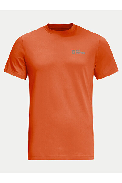 Jack Wolfskin Ανδρικό T-Shirt 1808382 Πορτοκαλί