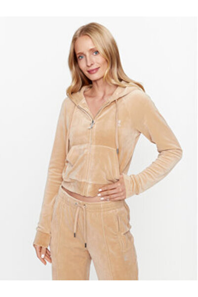 Juicy Couture Γυναικείο Φούτερ JCWA122001483 Μπεζ