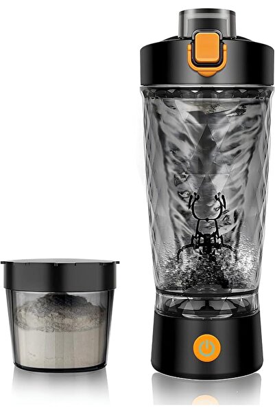Generic Electric Protein Shaker Bottle, 650ml USB Rechargeable Mixer Cup for Protein Shakes & Meal Replaceme