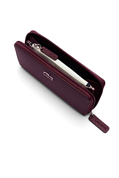 Lacoste L.12.12 BORDO Kadın Cüzdan Elsbeauty