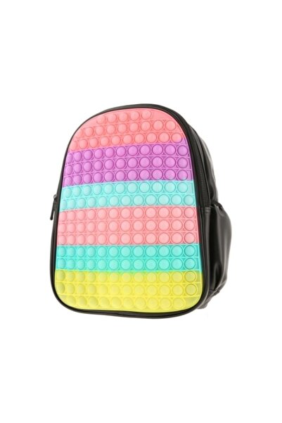 Joy Ghiozdan Candy, Pop IT, 2 compartimente, 2 buzunare laterale, 2 barete ajustabile, Piele Ecologi