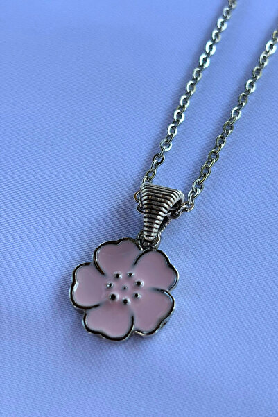 Begondio Flower Handcrafted Stainless Steel Chain Women's Necklace