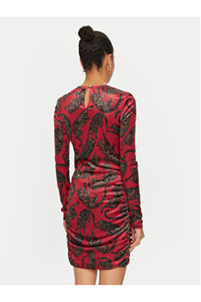 Just Cavalli Γυναικείο Φόρεμα Casual 77PAO920 Κόκκινο