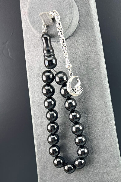 isfahantakı Oltu efe maskot 15mm Bozkurt hilal motifli tesbih