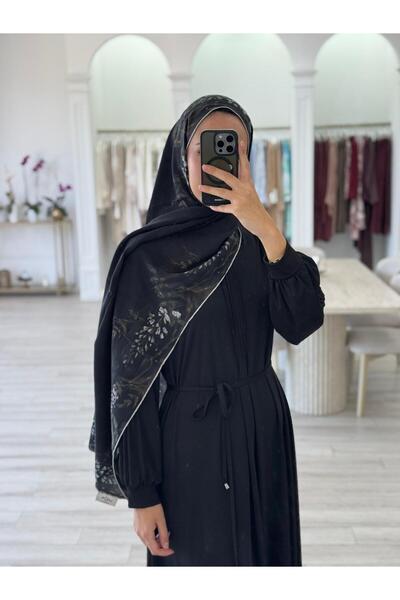 AlMarwah Nervürlü Elbise 303870