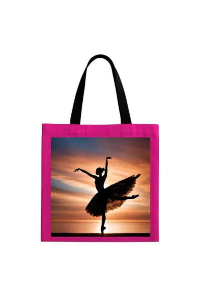 Ada Kostüm Tasarım حقيبة كوتون نوار باليه باليرين سيلويت