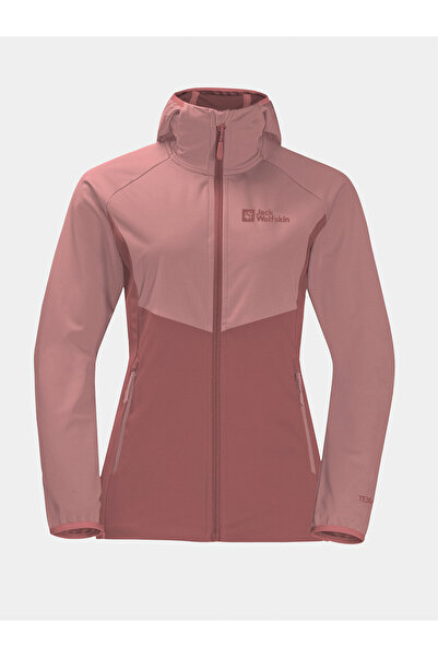 Jack Wolfskin Γυναικείο μπουφάν softshell 1306862 Μπορντό