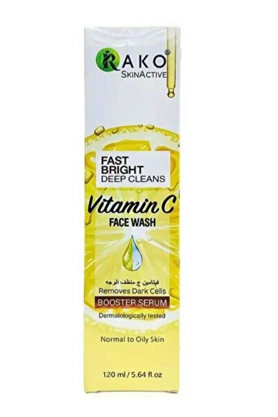 RAKO راكو فيتامين ج منظف للوجه للبشرة العادية الى الدهنية - 120 مل