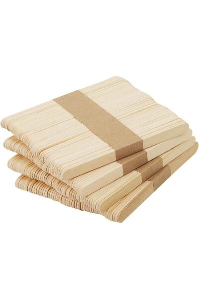 Other 200 عصا آيس كريم خشبية - اصنعها بنفسك من أعواد الآيس كريم الخشبية الطبيعية