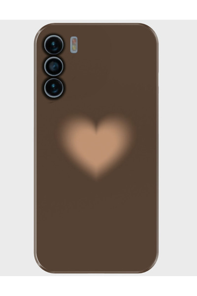 Reeder S19 Max Pro S Kılıf Baskılı Silikon ve Telefon Tutucu - brownleopar