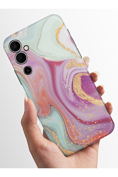 TECNO Pova 4 Kılıf Kamera Korumalı Baskılı Silikon Kapak - marblemotif