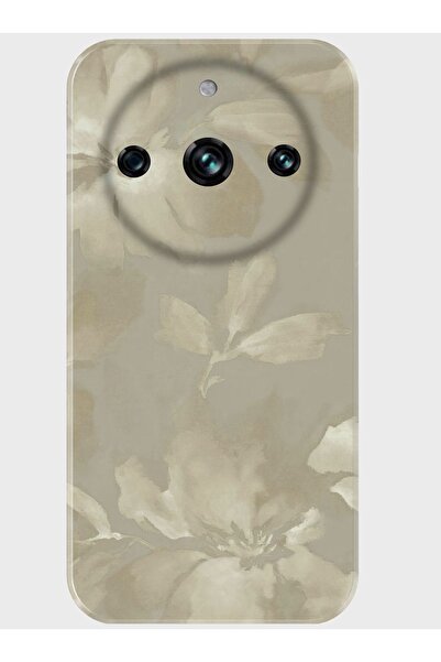 realme 11 Pro Plus Uyumlu Kılıf Desenli Baskılı Silikon - beyazbotanik