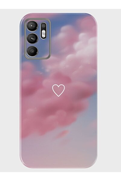 Duadan Oppo Reno 6 4g Kılıf Desenli Baskılı Silikon - şekerbulut