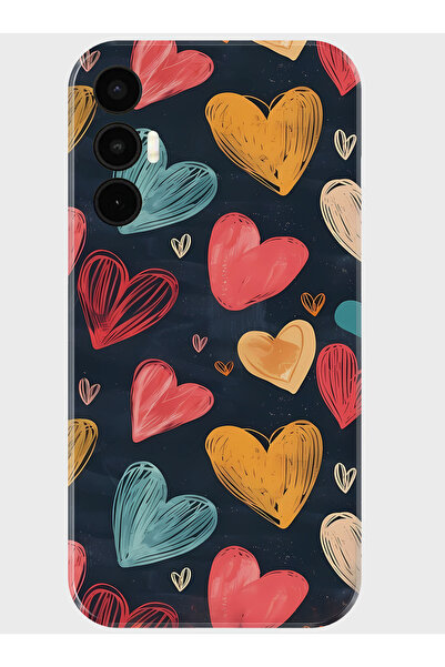 TECNO Spark 8 Pro Kılıf Baskılı Silikon Kapak - 32