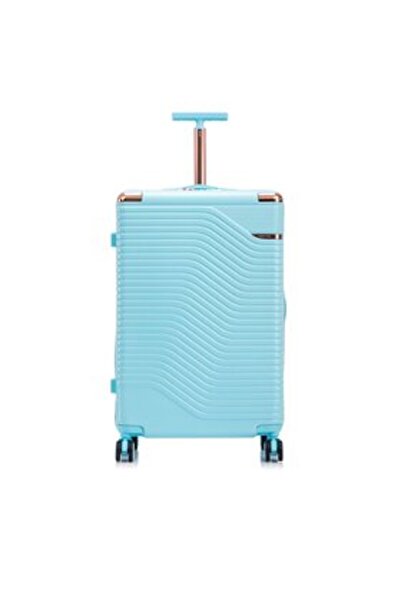 Semi Line Μεγάλη βαλίτσα Unisex T5811-5 μπλε