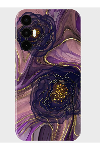 TECNO Spark 8 Pro Kılıf Baskılı Silikon Kapak - 41