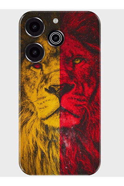 TECNO Pova 6 Pro Kamera Korumalı Baskılı Silikon Kapak - aslan2