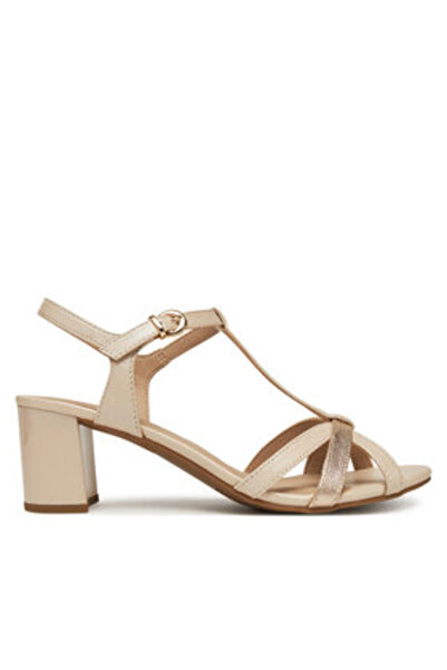 Caprice Γυναικεία Σανδάλια μπεζ CAPRICE-9-28308-44 492 ΚΡΕΜ/ΧΡΥΣΟ
