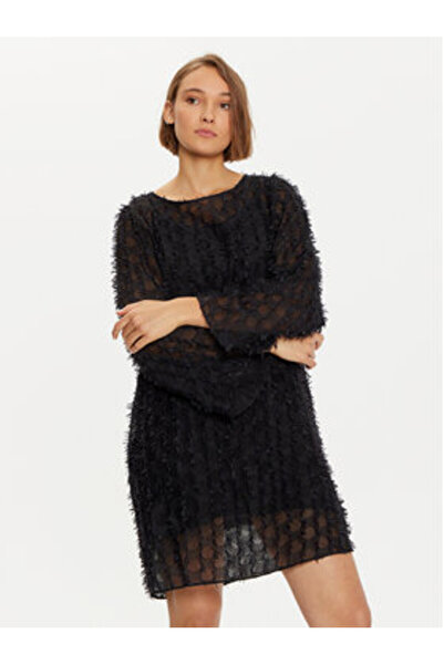 Karen by Simonsen Γυναικείο Φόρεμα Κοκτέιλ 10105170 Μαύρο