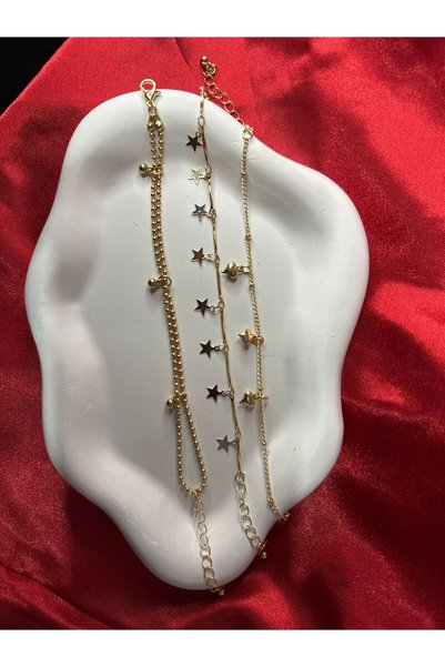 Ferdali Set of 3 Bracelets, Stylish and Modern Gift, Suitable for Women