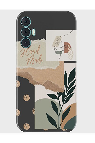 TECNO Spark 8 Pro Kılıf Desenli Baskılı Silikon - renk