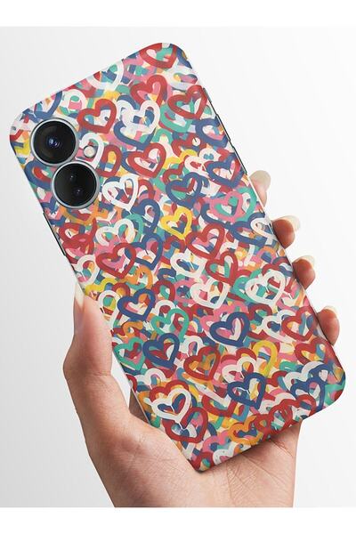 TECNO Spark 9 Pro Kılıf Desenli Esnek Silikon Kapak - Renklikalpler