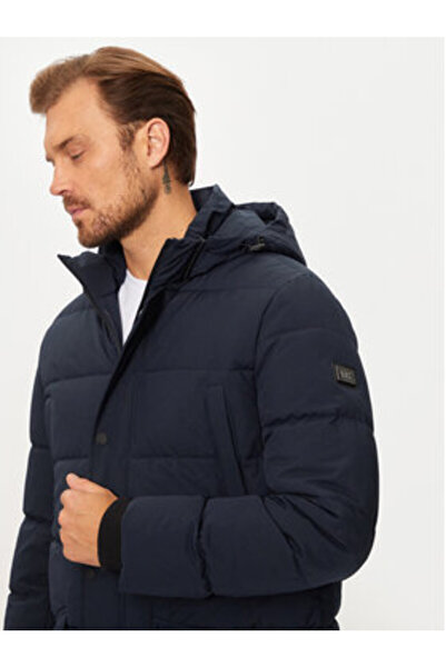 Karl Lagerfeld Ανδρικό Μπουφάν με Πούπουλα 505035-544586 Μπλε Σκούρο Μπλε