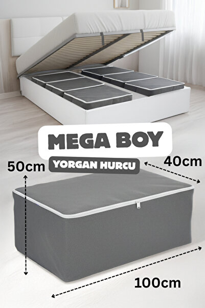 Owra Büyük Boy Yorgan Hurcu | Baza Altı Ve Çekyat Tipi Hurç | Mega Boy 1 Adet 100x50x40cm