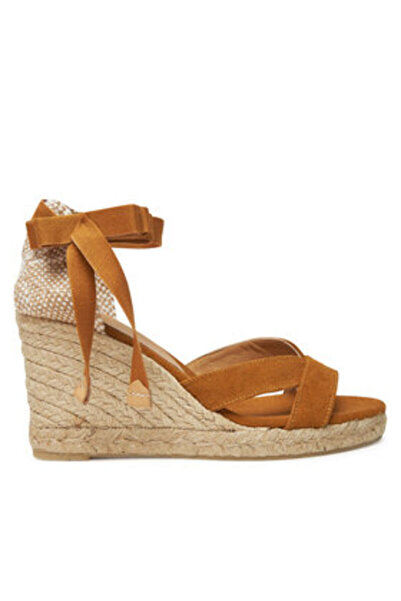 Castaner Γυναικείες εσπαντρίγιες καφέ CASTANER-025633-1005 AMBAR