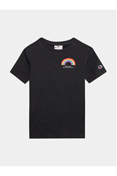Champion Μπλούζα για αγόρια μαύρη CHAMPION-306374 KK001 NBK