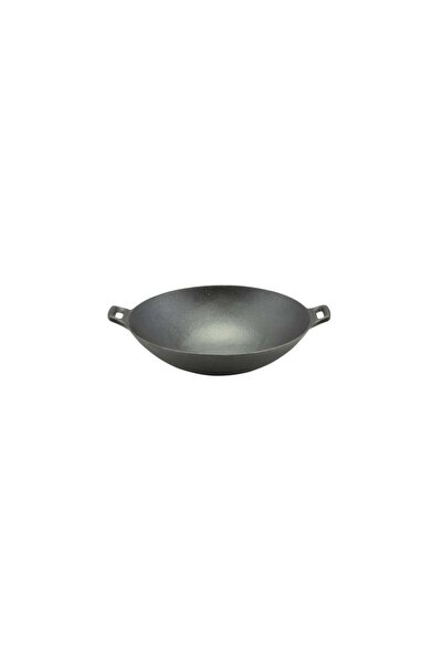 Perfect Home Cast Iron Wok, 37×10 cm,