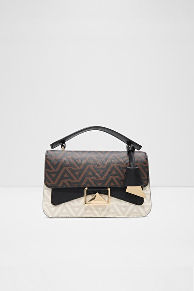 Aldo HADDIE - Kadın Küçük Boy Kahverengi İki Bölmeli Çıkarılabilir Ayarlı Çap...