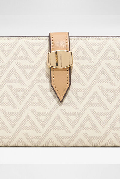 Aldo Meraessi - Women's White Multi-Pocket Wallet