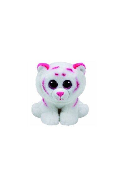 TY Plus 24Cm Beanie Babies Tabor Tigru Alb Roz