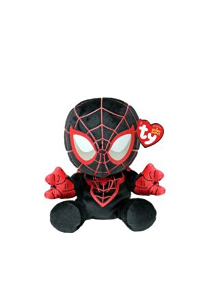 TY Jucărie Beanie Babies Plus 15 cm cu pălărie moale Marvel Miles Morales Spiderman