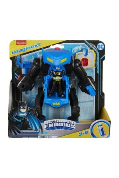 DC FISHER PRICE IMAGINEXT SUPER FRIENDS VEHICUL CU FIGURINA BATMAN