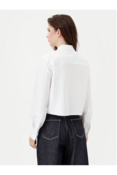 Karl Lagerfeld Γυναικείο Πουκάμισο A1W11002 Λευκό