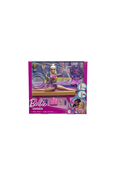 Barbie PAPUSA POȚI FI GIMNASTĂ BLONDĂ