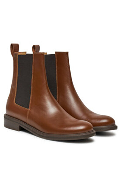 R.Polanski Γυναικείες μπότες Chelsea r polanski 3407231002570 καφέ